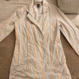 Womens striped blazer size XS